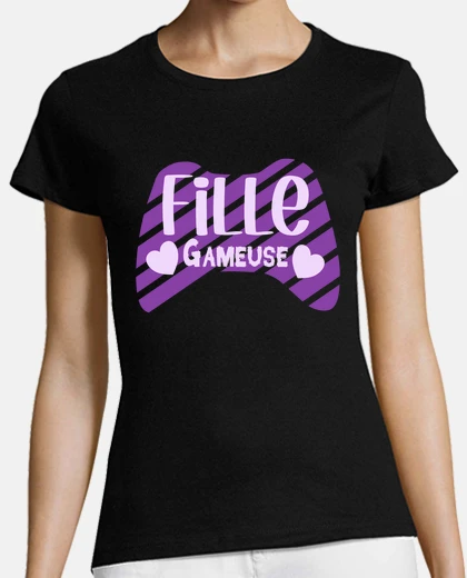 T-shirt videogiochi gamer girl umorismo gamer