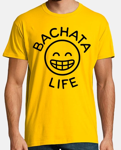 Tee-shirt vie bachata bachatero bachatera