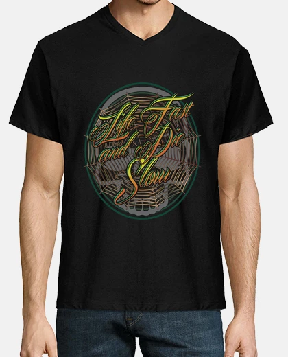 Tee-shirt vie rapide and die lente