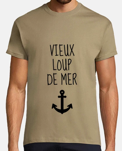 Camiseta viejo lobo de mar / barco