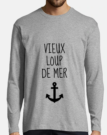 Camiseta viejo lobo de mar / barco