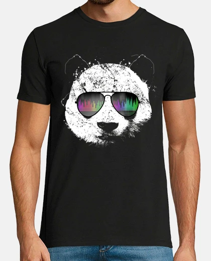 Tee-shirt vieux panda de l'école
