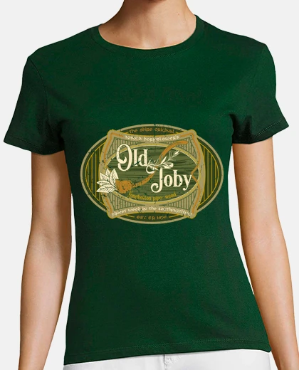 Tee-shirt vieux toby pipe-weed seigneur des ring 
