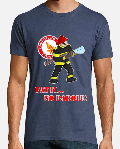 T-shirt vigili del fuoco tostadora