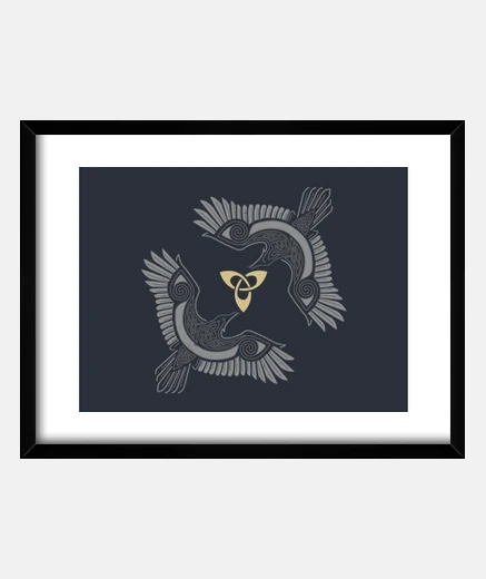 Framed viking encounter