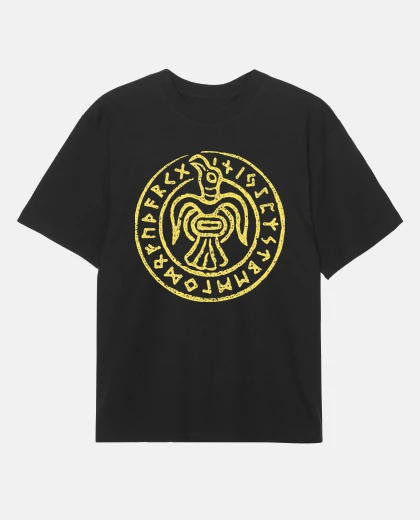 T-shirt viking raven runes
