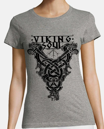 Tee-shirt viking soul neg