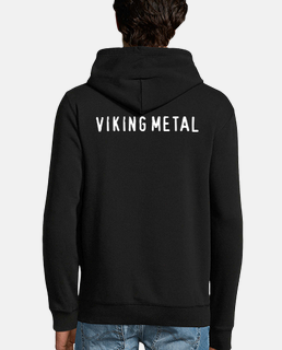 viking metal sweatshirt, black