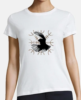 viking nordic black raven