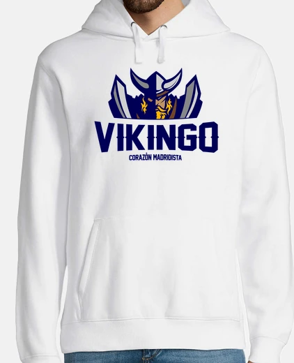Sudadera Vikingo Madridista - Blanco