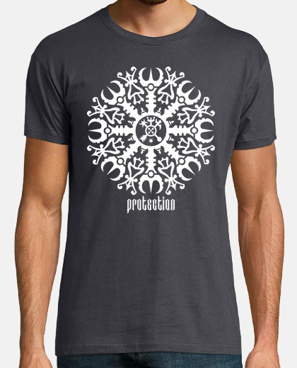 Tee-shirt Ville de merveille - Aegishjalmur tribale