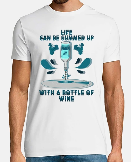 Tee-shirt vin âme bleu