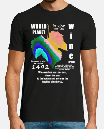 Tee-shirt vin espagne 1492