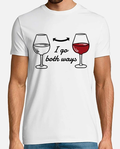Tee-shirt vin et eau de l un à l autre humour drole rigolo tostadora