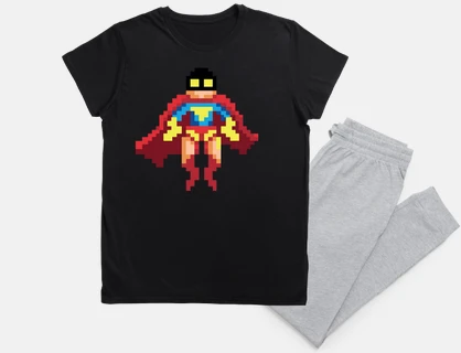 vince pixel superhero