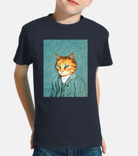 Abbigliamento vincent van gogh - idea regalo per gatti, amante dell&#39;arte,