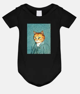 Vincent van Gogh - cat gift idea, art lover,