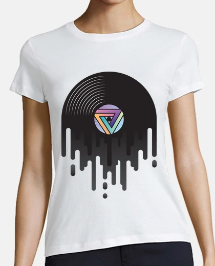 T-shirt vinile gocciolante