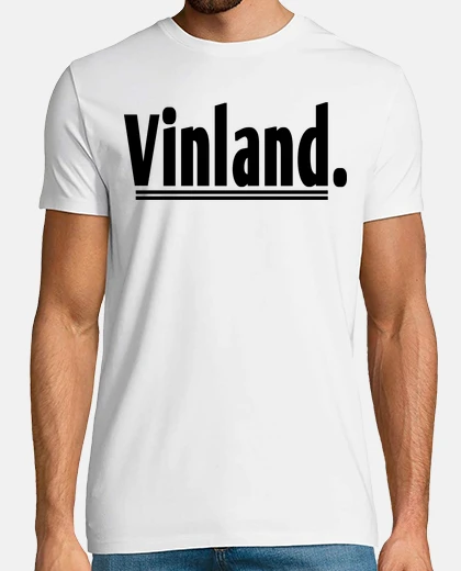 T-shirt vinland nero terra dei vichinghi