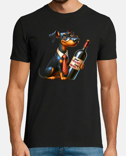 T-shirt vino bassotto
