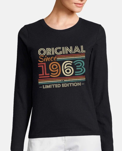 Tee-shirt Vintage 1963 Cadeau anniversaire 1963