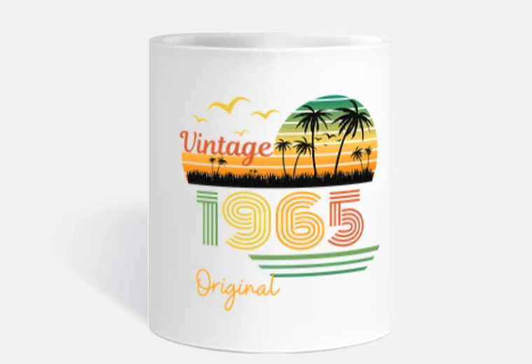 Cup vintage 1965 original