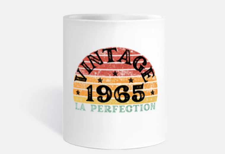 Cup vintage 1965 perfection
