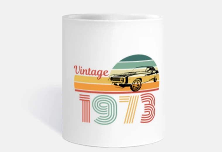 Cup vintage 1973