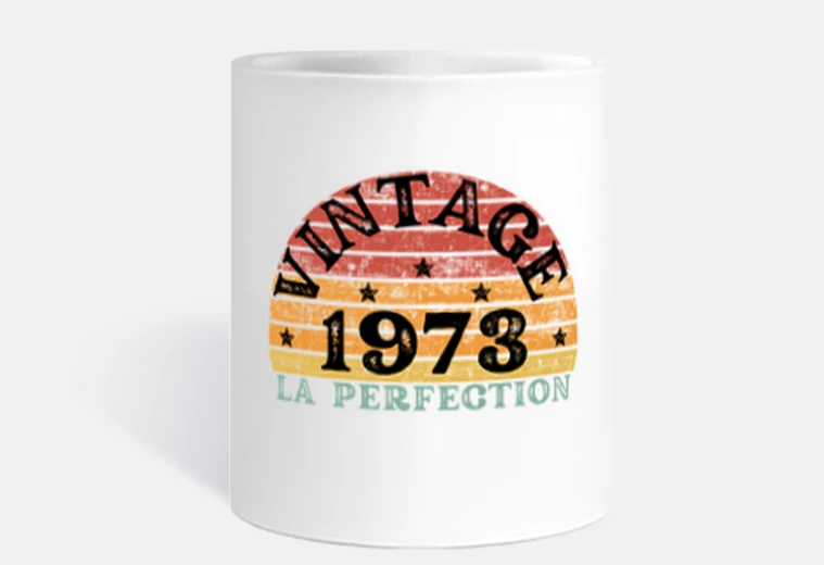 Cup vintage 1973 perfection