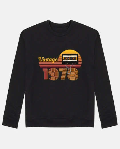 Hoodie vintage 1978 audio