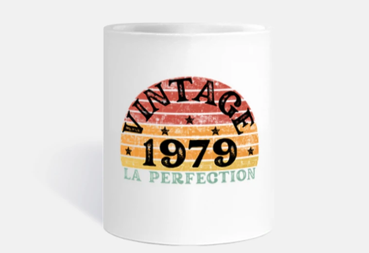 Cup vintage 1979 perfection