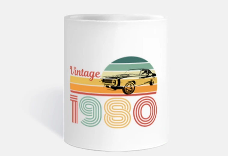 Cup vintage 1980