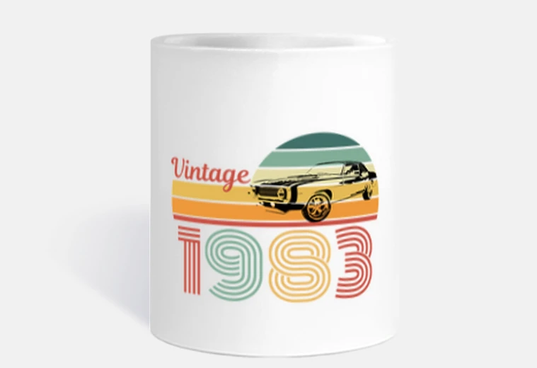 Cup vintage 1983