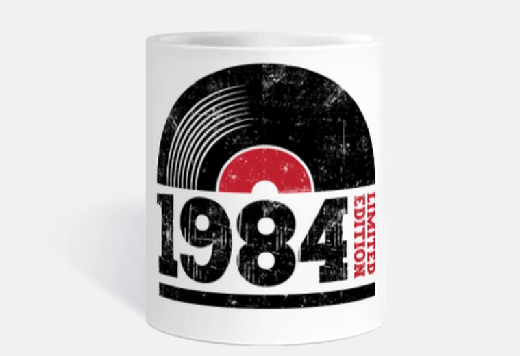 Tazza vintage 1984