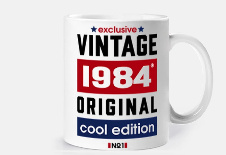 Cup vintage 1984