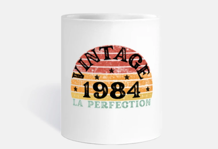 Cup vintage 1984 perfection