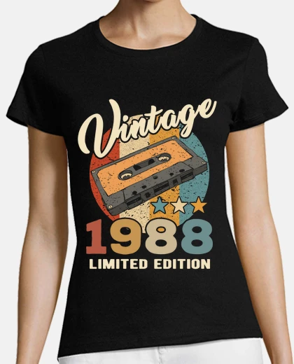 T-shirt vintage 1988 limited edition
