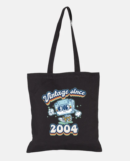 Bag Vintage 2004 Cassette Tape Retro 21st