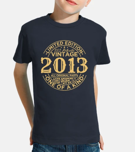 Kids vintage 2013 birthday gift 2013