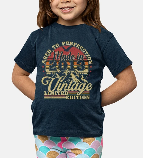 Kids vintage 2013 retro birthday present