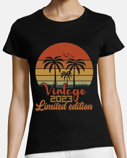 Playera VINTAGE 2023 EDICIÓN LIMITADA PALMERAS