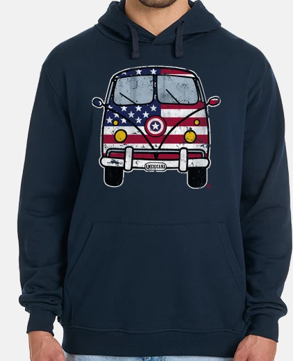 Hoodie vintage american van