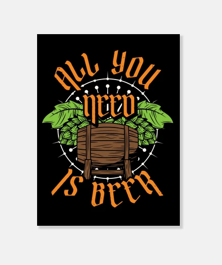 Wall vintage beer brewers retro style brewery celebrations