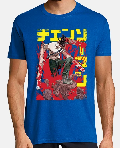 Playera vintage chainsaw man