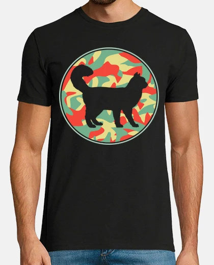 Tee-shirt Vintage Chat Angora Turc