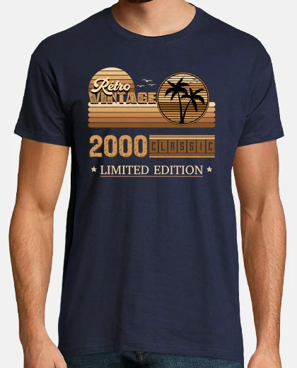 Camiseta vintage clasico edicion limitada 2000
