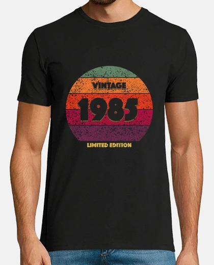 Tee-shirt vintage coucher de soleil 1985 édition 