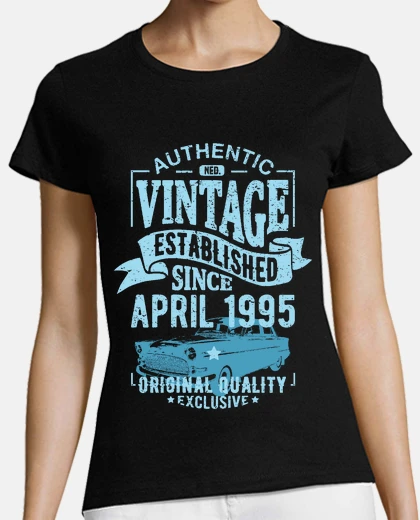 T-shirt vintage dall'aprile 1995