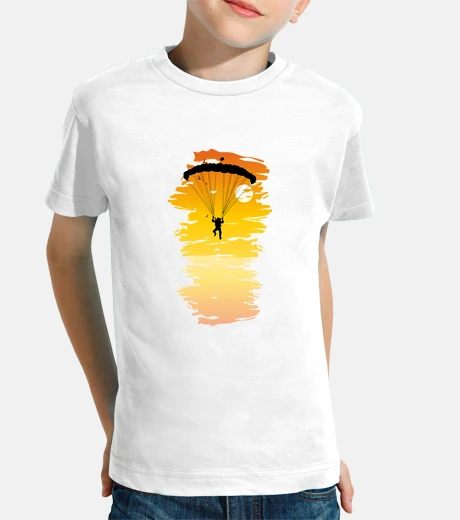 Kids vintage design - paramotor