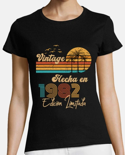 T-shirt vintage hecha in 1982